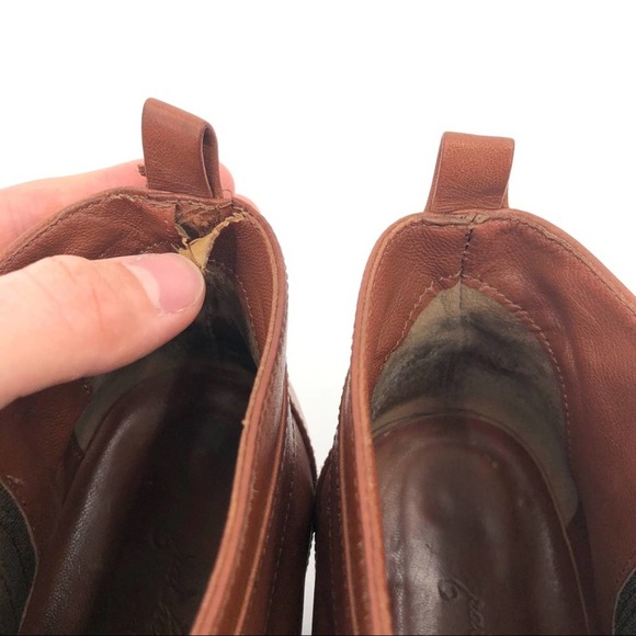 RACHEL COMEY Hitch Buckle Bootie Leather Brown 9 - Picture 10 of 13